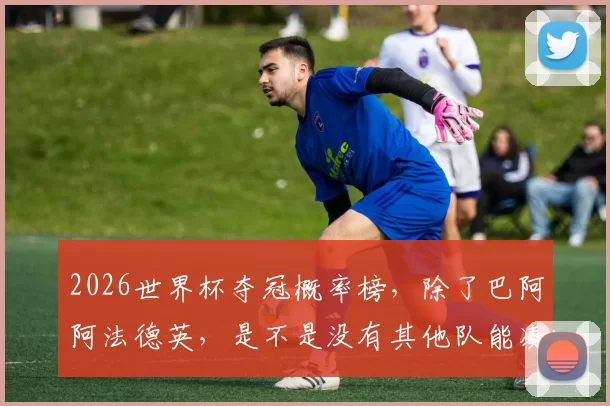 2026世界杯夺冠概率榜，除了巴阿阿法德英，是不是没有其他队能凑成“夺冠梯队”